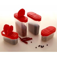 Modular Spice Shaker 4pc Small Containers Modular Spice Shaker 4pc Small Containers